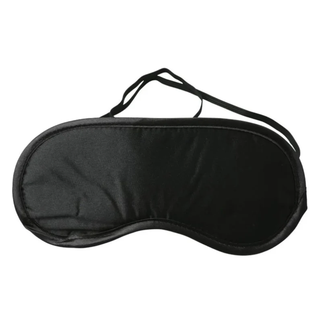 Black Satin Blindfold
