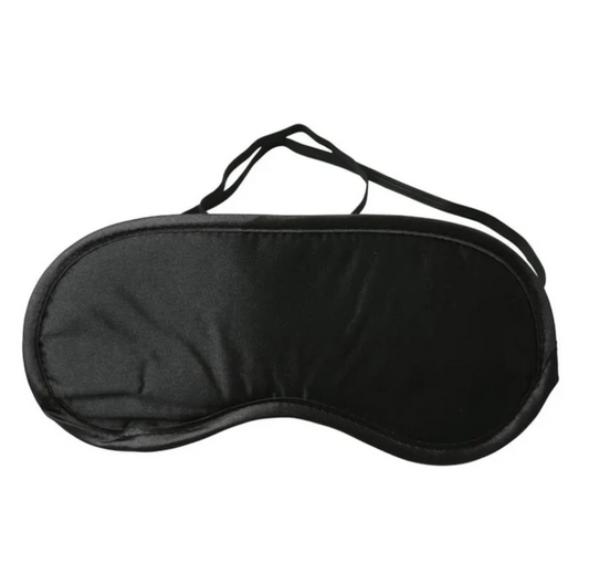 Black Satin Blindfold