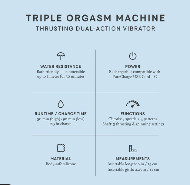 Triple Orgasm Machine